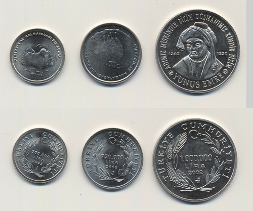 Turkey yunus emre 500 - emre, 500,000