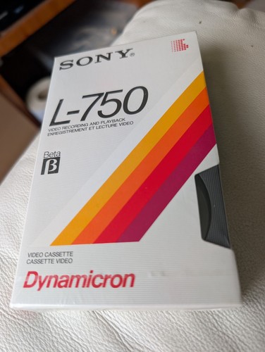 Sony betamax 750 dynamicron - sony, l-750