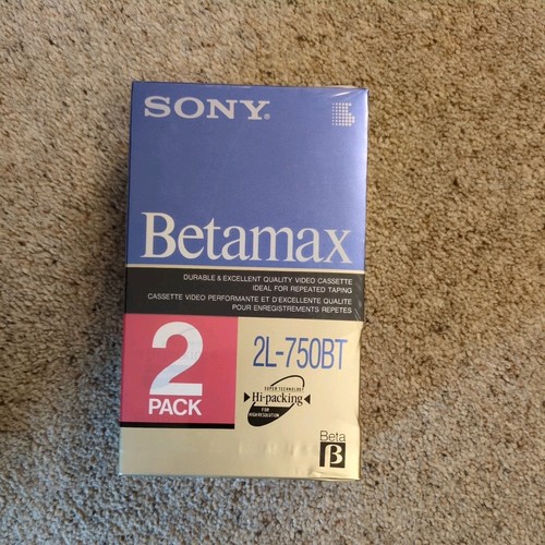 Sony betamax 2l750bt twin - 2l750bt, pack