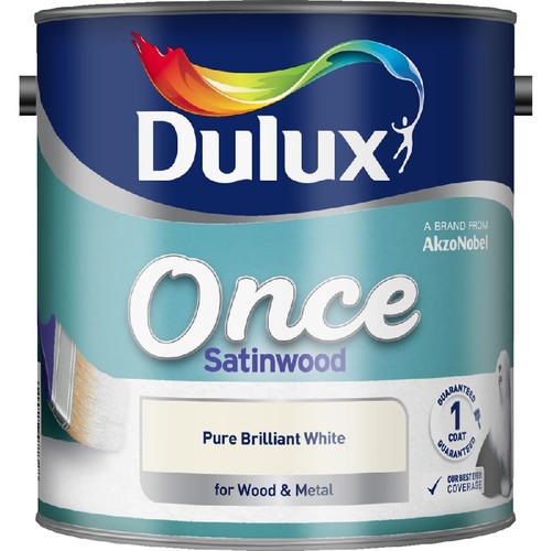 Dulux retail once satinwood - retail,